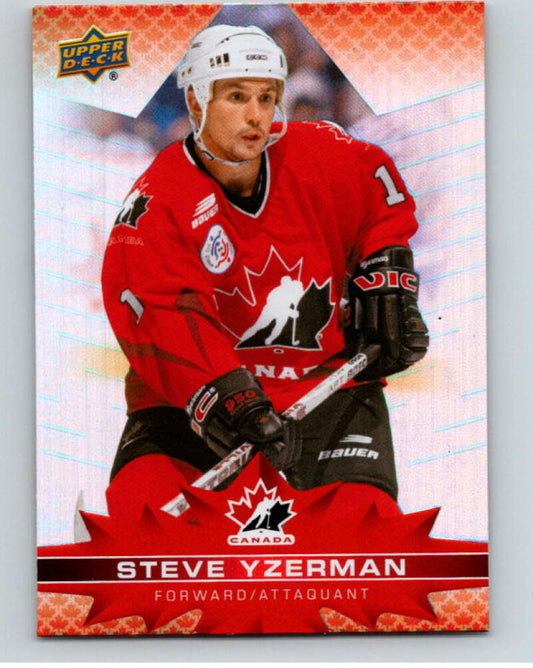 2021-22 Upper Deck Tim Hortons Team Canada  #86 Steve Yzerman    V52698 Image 1