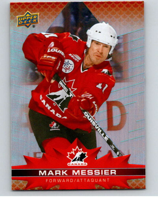 2021-22 Upper Deck Tim Hortons Team Canada  #87 Mark Messier    V52699 Image 1