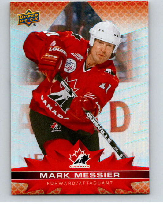 2021-22 Upper Deck Tim Hortons Team Canada  #87 Mark Messier    V52700 Image 1