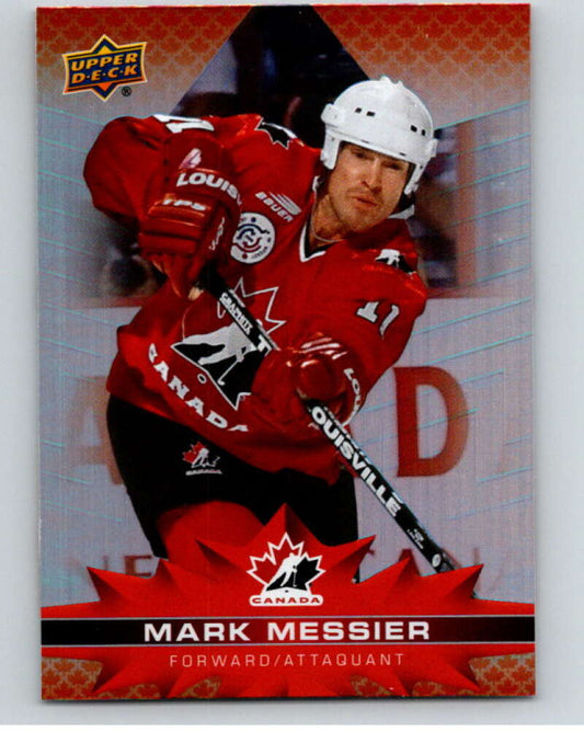 2021-22 Upper Deck Tim Hortons Team Canada  #87 Mark Messier    V52701 Image 1