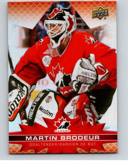 2021-22 Upper Deck Tim Hortons Team Canada  #88 Martin Brodeur    V52702 Image 1