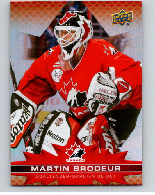 2021-22 Upper Deck Tim Hortons Team Canada  #88 Martin Brodeur    V52703 Image 1