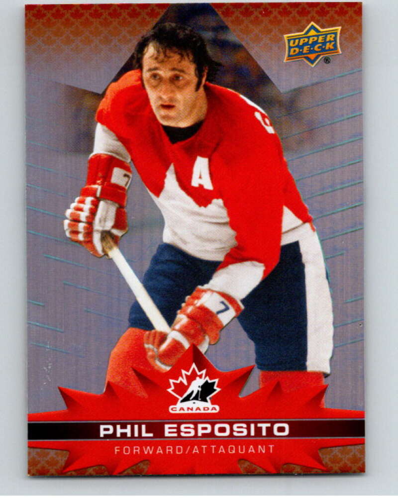2021-22 Upper Deck Tim Hortons Team Canada #89 Phil Esposito V52704 Image 1
