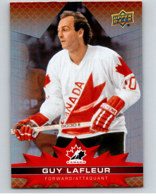 2021-22 Upper Deck Tim Hortons Team Canada  #91 Guy Lafleur    V52709 Image 1