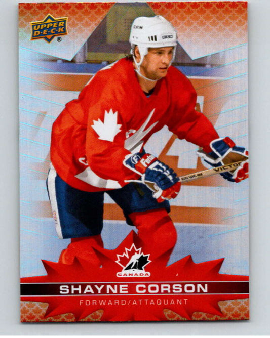 2021-22 Upper Deck Tim Hortons Team Canada  #94 Shayne Corson    V52715 Image 1