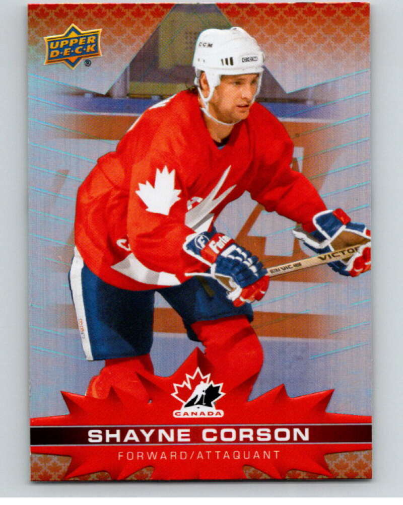 2021-22 Upper Deck Tim Hortons Team Canada #94 Shayne Corson V52716 Image 1