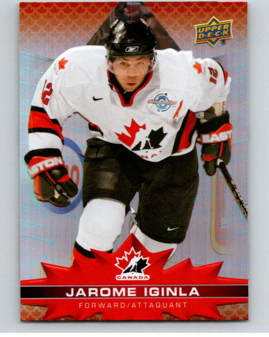 2021-22 Upper Deck Tim Hortons Team Canada  #96 Jarome Iginla    V52719 Image 1