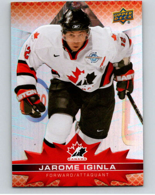 2021-22 Upper Deck Tim Hortons Team Canada  #96 Jarome Iginla    V52720 Image 1
