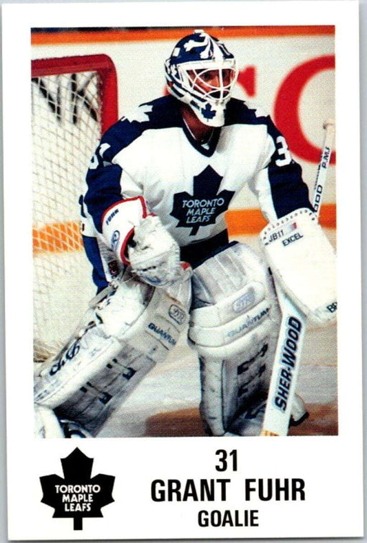 1990 Toronto Maple Leafs York Police Promo #31 Grant Fuhr  V54377 Image 1