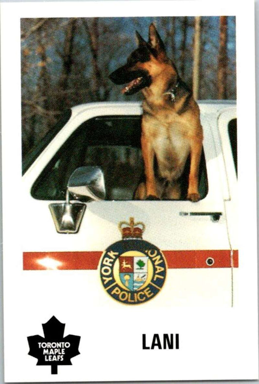 1990 Toronto Maple Leafs York Police Promo Lani  V54393 Image 1