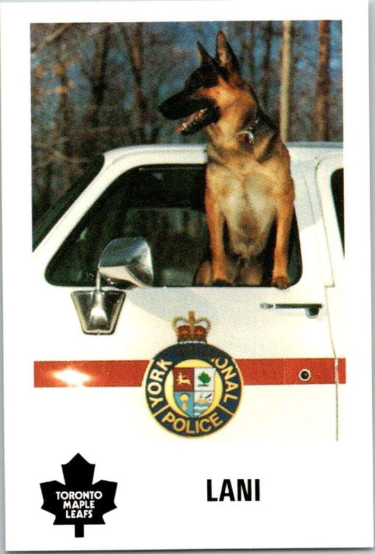 1990 Toronto Maple Leafs York Police Promo Lani  V54394 Image 1