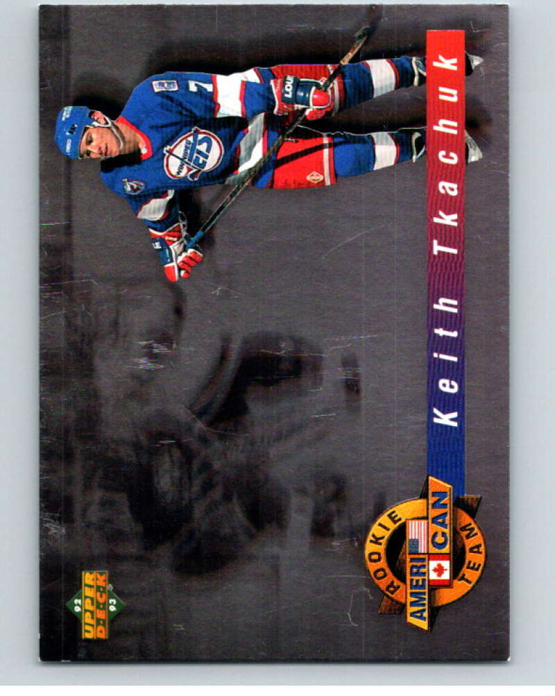 1992-93 Upper Deck American/Canadian Holograms #2 Keith Tkachuk V54475 Image 1