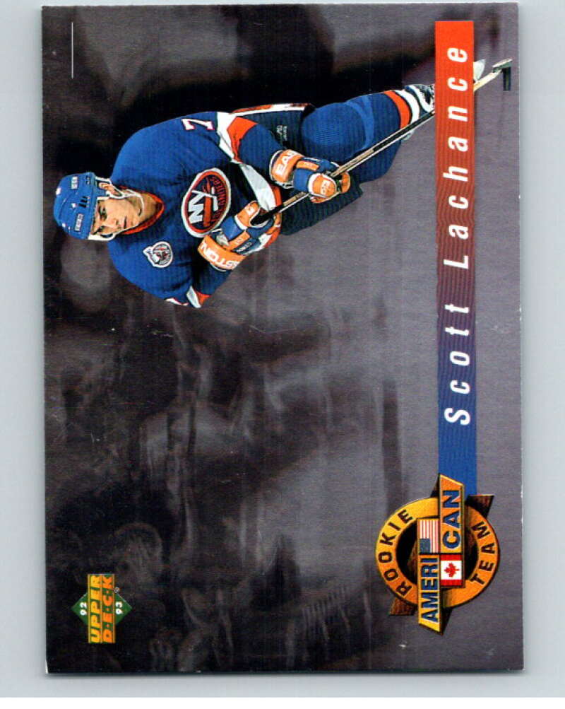 1992-93 Upper Deck American/Canadian Holograms #4 Scott Lachance V54480 Image 1