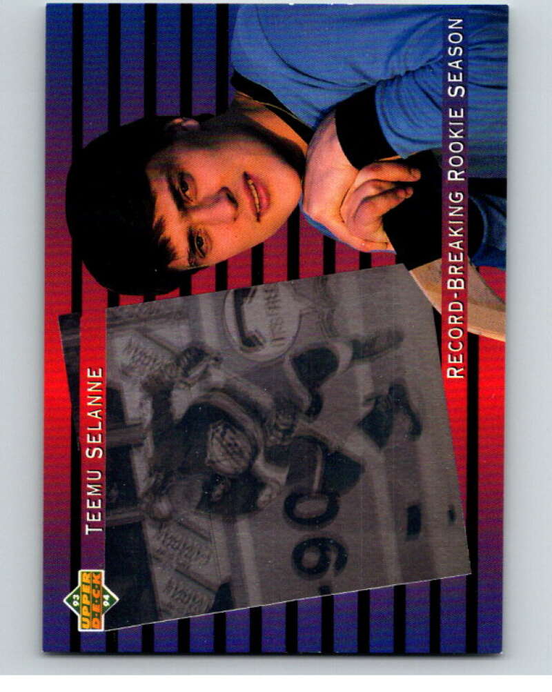 1993-94 Upper Deck #SP4 Teemu Selanne Winnipeg Jets V54485 Image 1