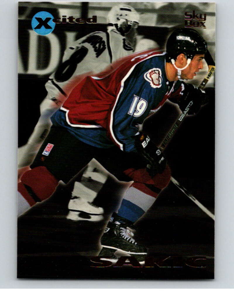 1995-96 Emotion Xcited #13 Joe Sakic V54538 Image 1