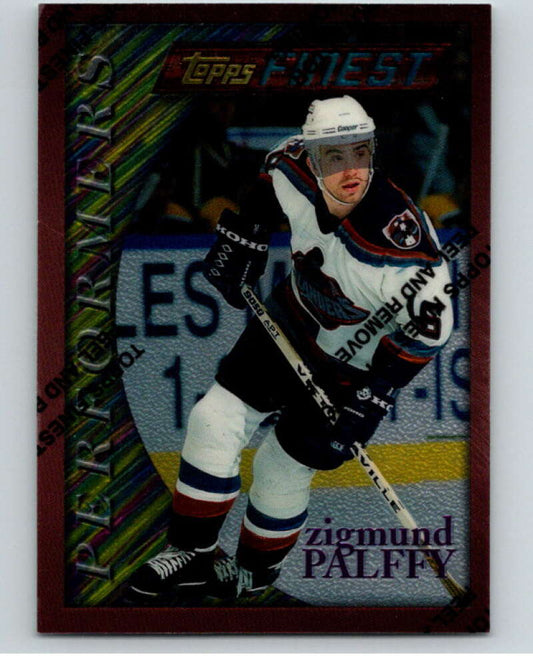 1995-96 Topps Finest #117 Zigmund Palffy  New York Islanders  V54554 Image 1