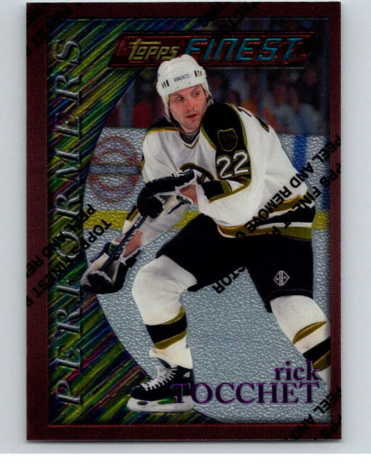 1995-96 Topps Finest #133 Rick Tocchet  Boston Bruins  V54558 Image 1