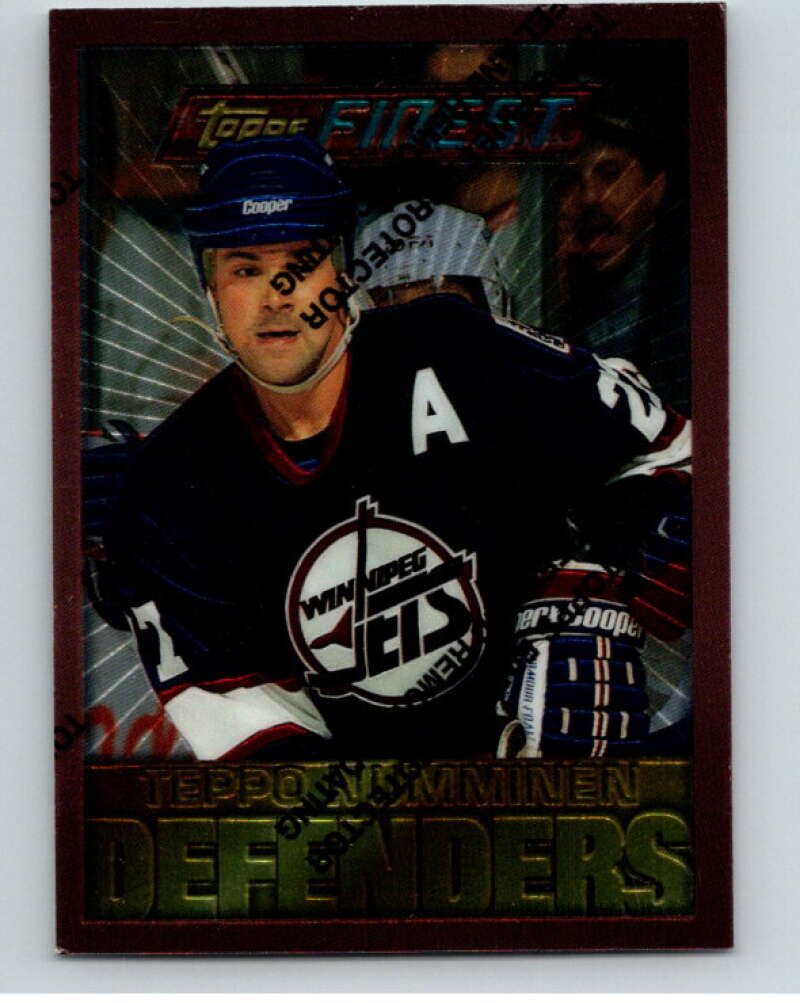 1995-96 Topps Finest #167 Teppo Numminen Winnipeg Jets V54561 Image 1