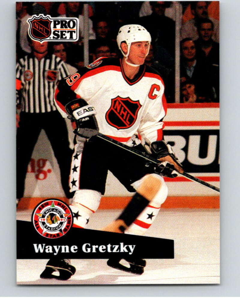 1991-92 Pro Set #285 Wayne Gretzky AS Los Angeles Kings V54575 Image 1
