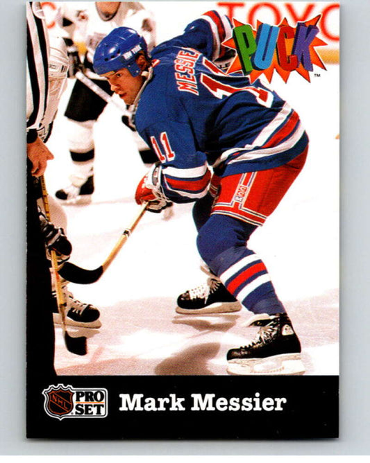1991-92 Pro Set Puck Candy #19 Mark Messier   V54622 Image 1