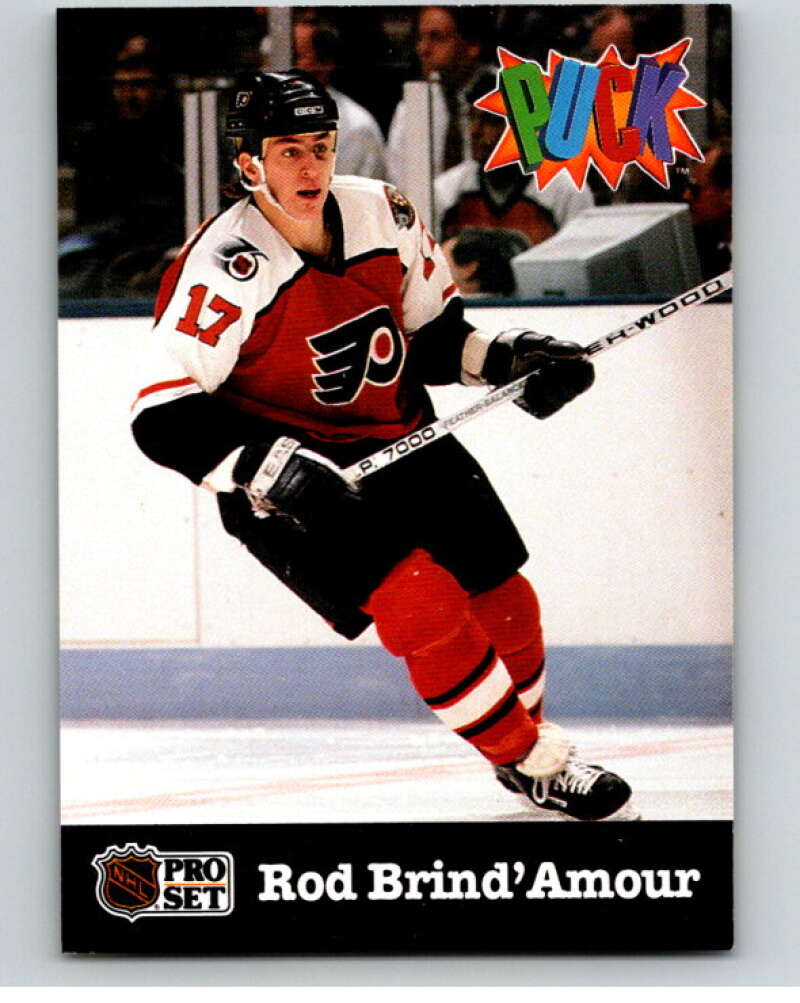 1991-92 Pro Set Puck Candy #20 Rod Brind'Amour V54623 Image 1