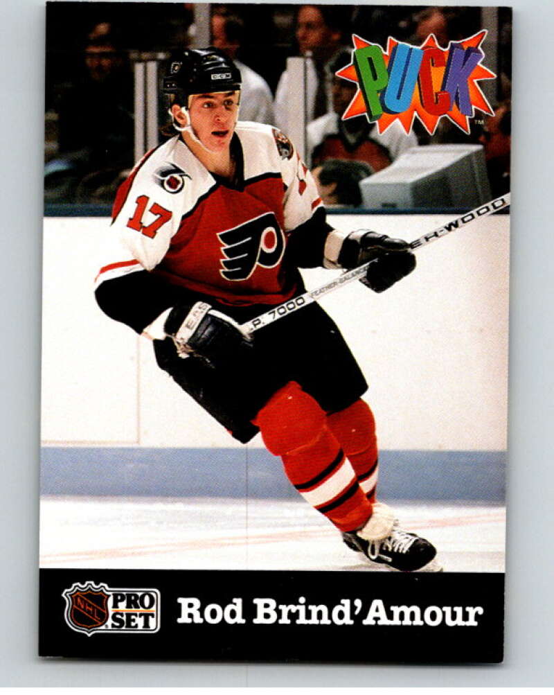 1991-92 Pro Set Puck Candy #20 Rod Brind'Amour V54624 Image 1