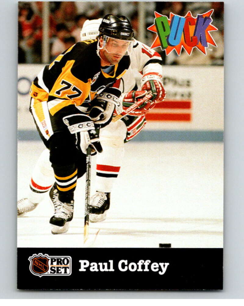 1991-92 Pro Set Puck Candy #21 Paul Coffey V54625 Image 1