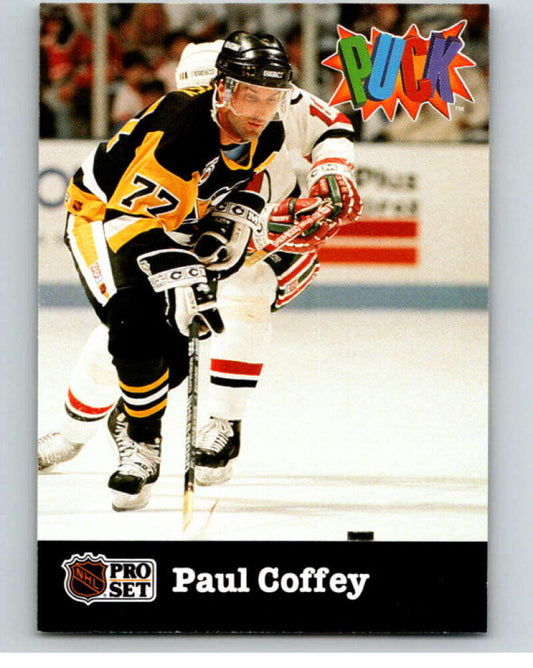 1991-92 Pro Set Puck Candy #21 Paul Coffey   V54625 Image 1