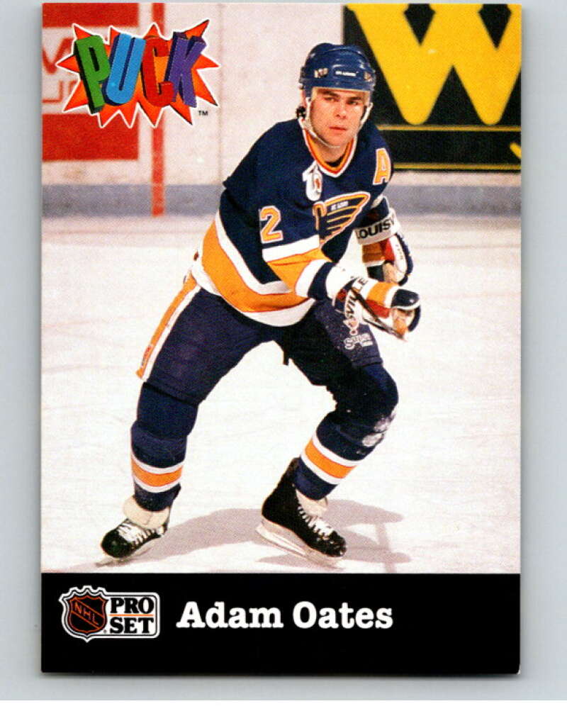 1991-92 Pro Set Puck Candy #25 Adam Oates V54641 Image 1