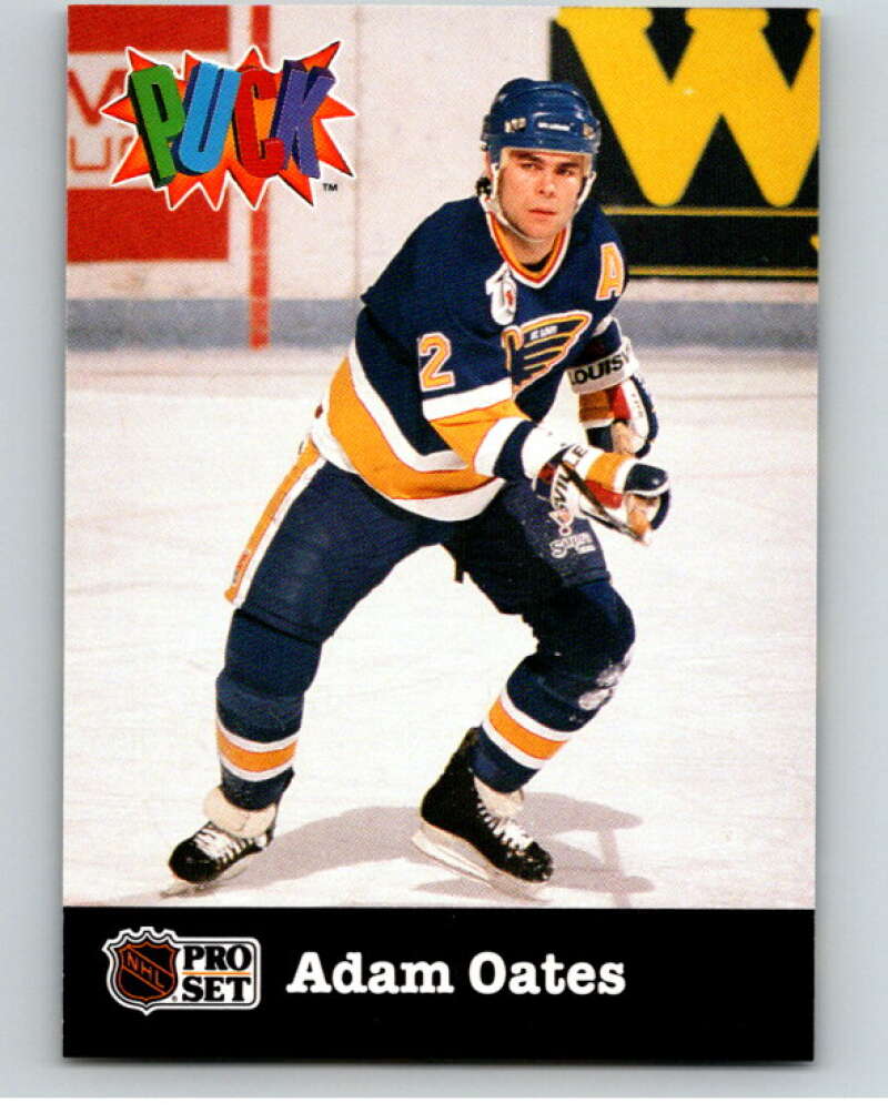 1991-92 Pro Set Puck Candy #25 Adam Oates V54642 Image 1