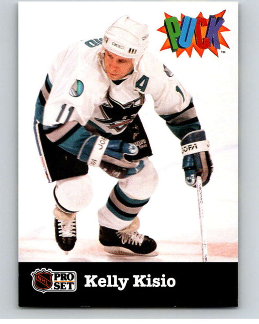 1991-92 Pro Set Puck Candy #26 Kelly Kisio   V54644 Image 1