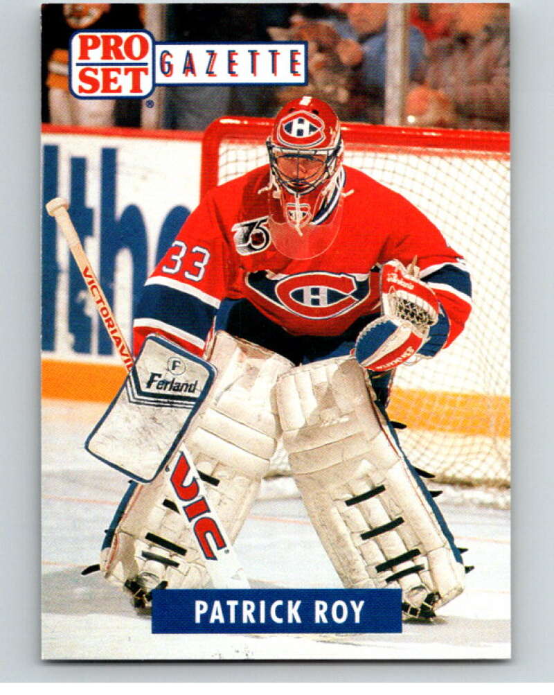1991-92 Pro Set Gazette #2 Patrick Roy V54651 Image 1