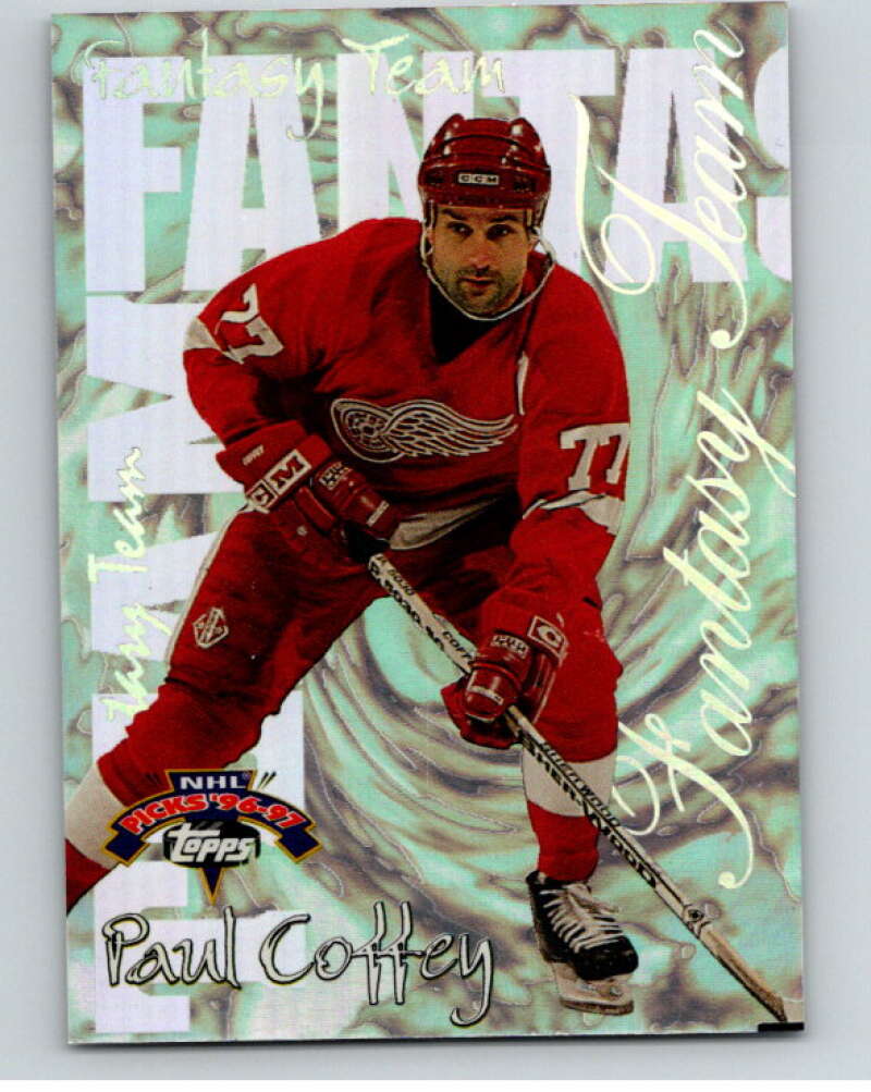 1996-97 Topps Picks Fantasy Team #FT7 Paul Coffey Detroit Red Wings V54668 Image 1
