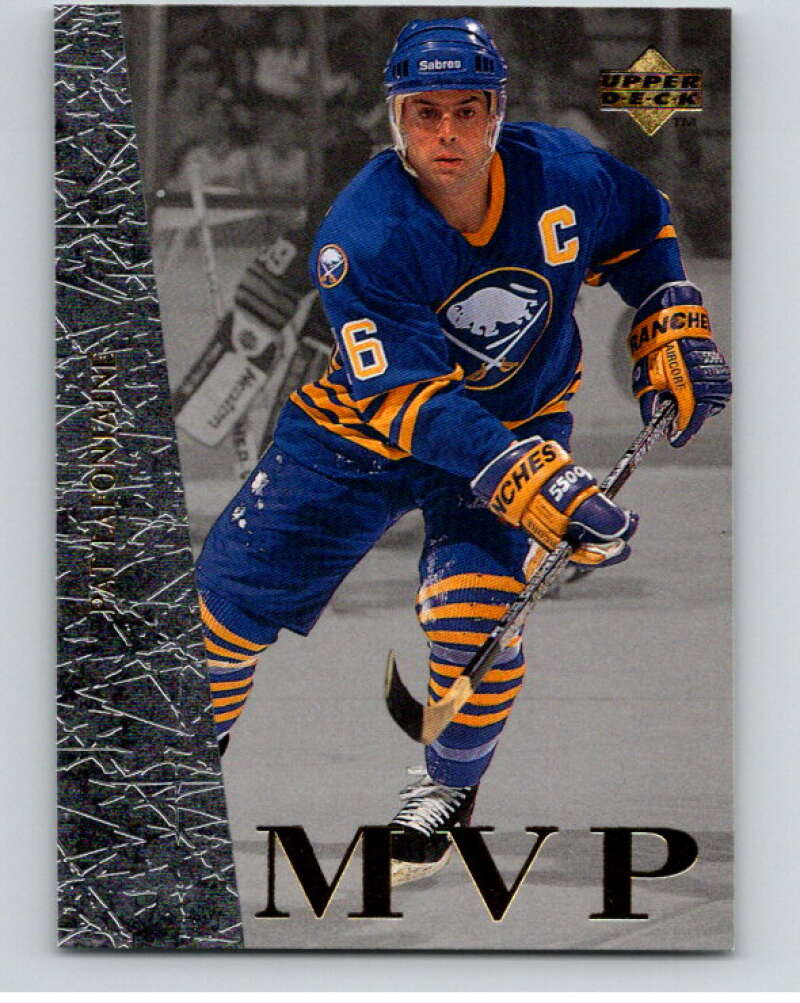 1996-97 Collector's Choice MVP #UD40 Pat LaFontaine Buffalo Sabres V54718 Image 1