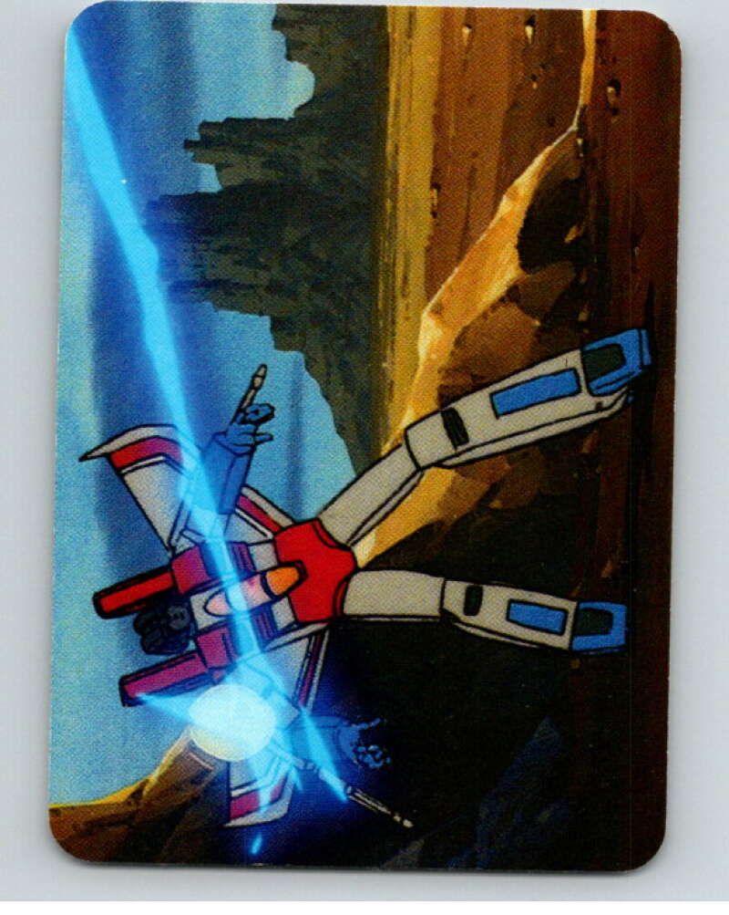 1985 Hasbro Transformers #146 Starscream Hit by Megatron V54769 Image 1