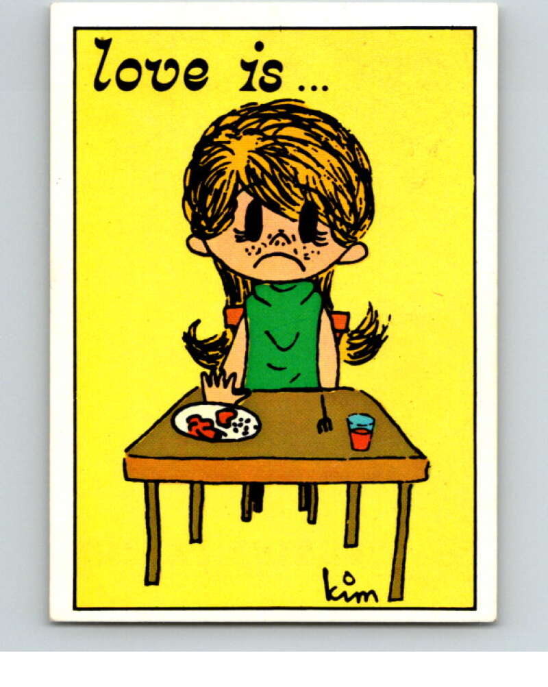 1977 Italy Panini Love Is... Albulm Sticker #10 - V54795 Image 1