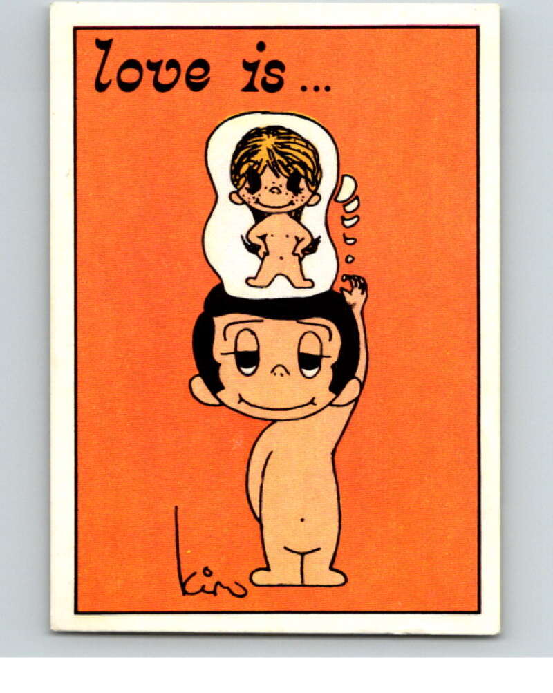 1977 Italy Panini Love Is... Albulm Sticker #11 - V54796 Image 1