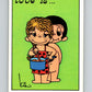 1977 Italy Panini Love Is... Albulm Sticker #19 -  V54799 Image 1