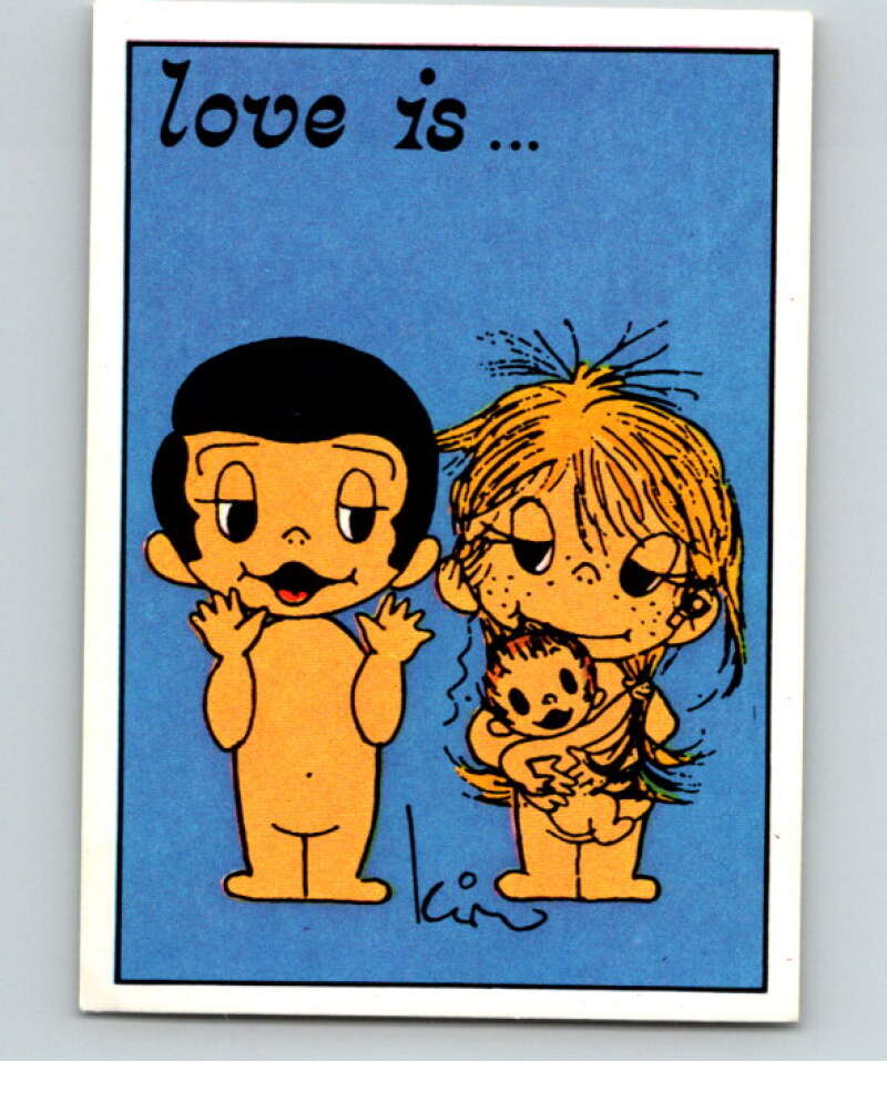 1977 Italy Panini Love Is... Albulm Sticker #31 - V54800 Image 1