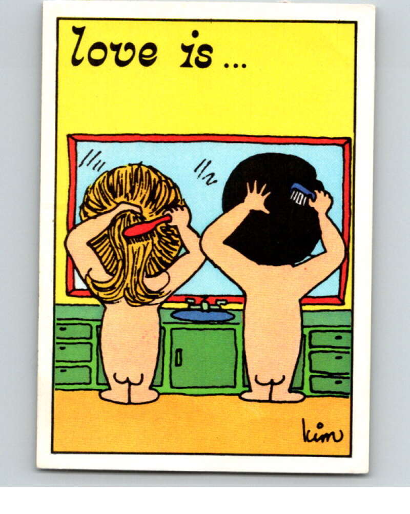 1977 Italy Panini Love Is... Albulm Sticker #34 - V54802 Image 1
