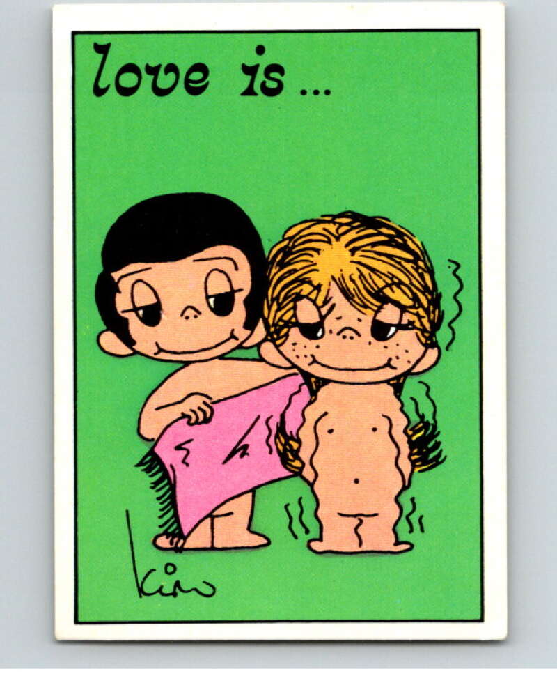 1977 Italy Panini Love Is... Albulm Sticker #36 - V54804 Image 1