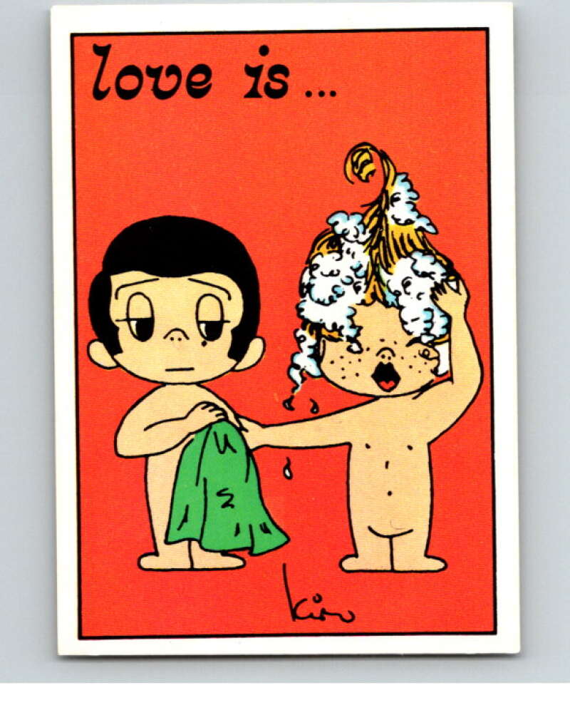 1977 Italy Panini Love Is... Albulm Sticker #40 - V54806 Image 1