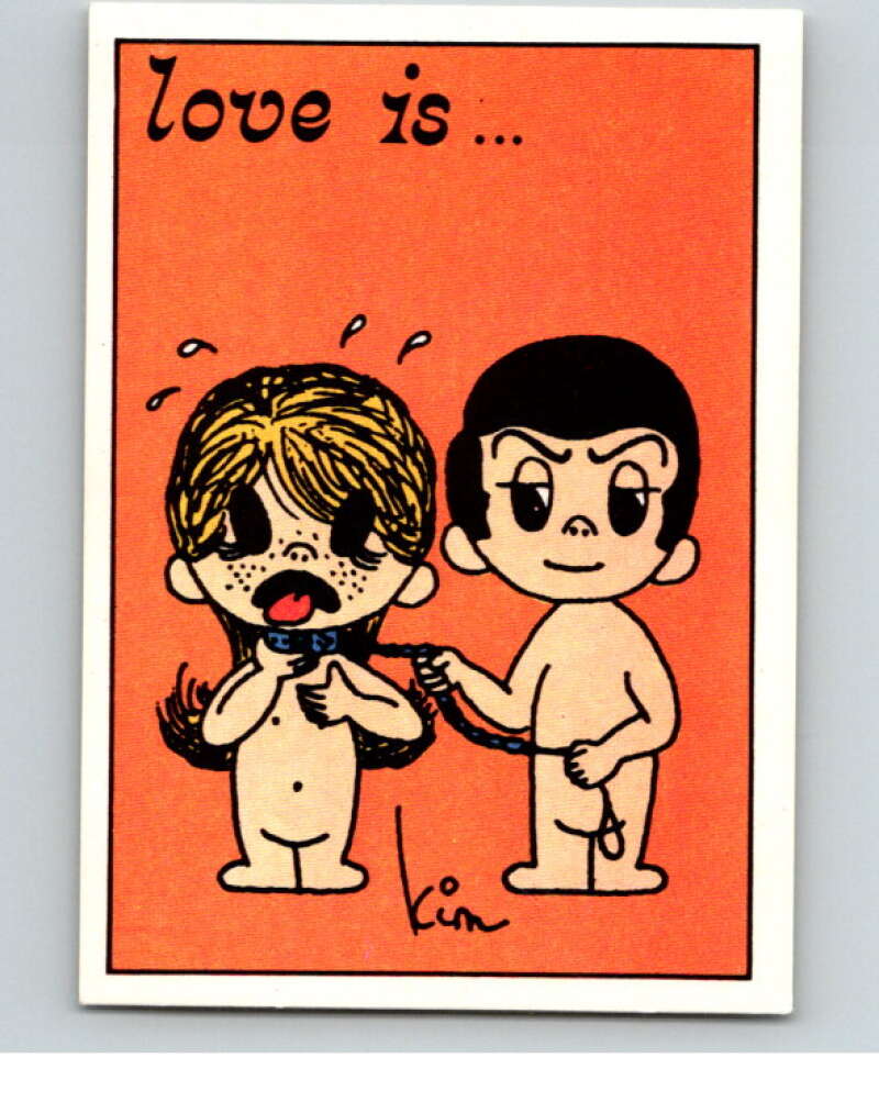 1977 Italy Panini Love Is... Albulm Sticker #43 - V54807 Image 1