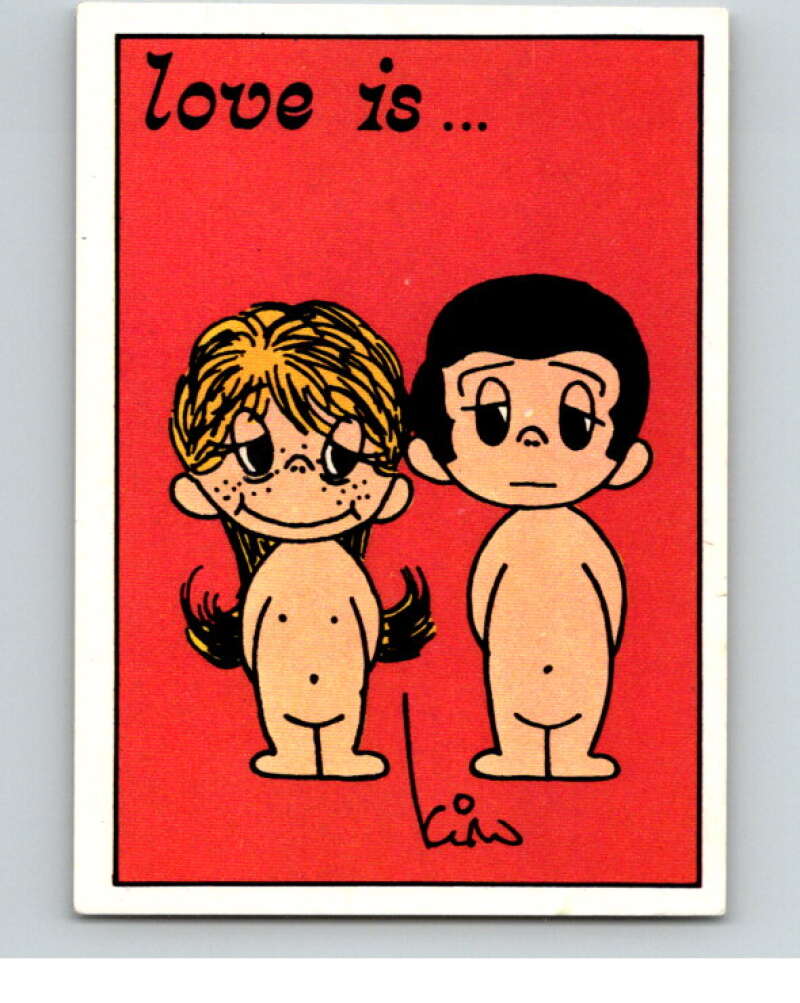1977 Italy Panini Love Is... Albulm Sticker #44 - V54808 Image 1