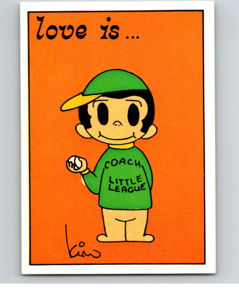 1977 Italy Panini Love Is... Albulm Sticker #87 - V54825 Image 1