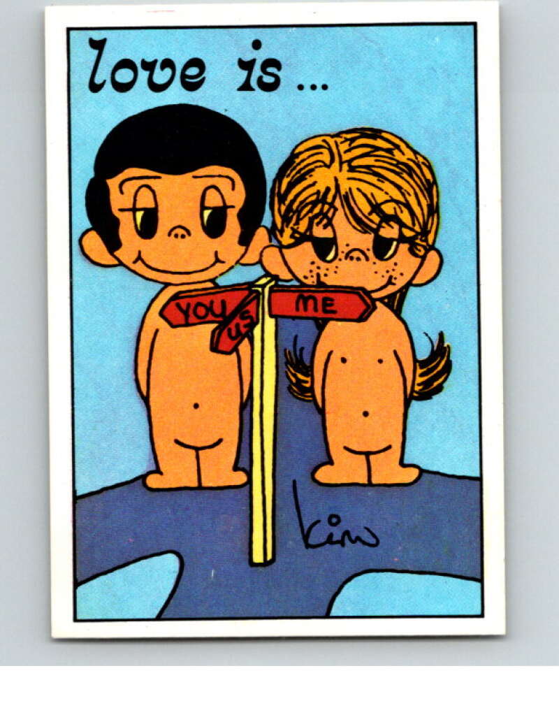 1977 Italy Panini Love Is... Albulm Sticker #107 - V54835 Image 1
