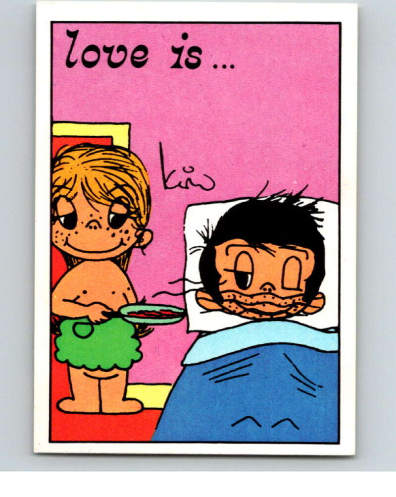 1977 Italy Panini Love Is... Albulm Sticker #113 - V54839 Image 1