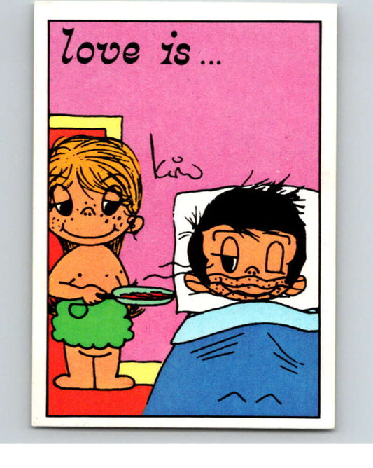 1977 Italy Panini Love Is... Albulm Sticker #113 -  V54839 Image 1