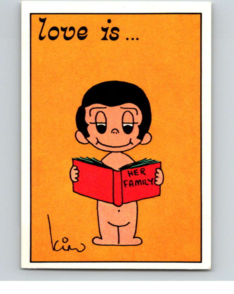 1977 Italy Panini Love Is... Albulm Sticker #114 - V54840 Image 1