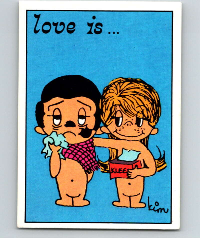 1977 Italy Panini Love Is... Albulm Sticker #115 - V54841 Image 1